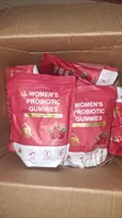 Women's Cranberry Probiotic Gummies - Sugar-Free, Non-GMO - 1