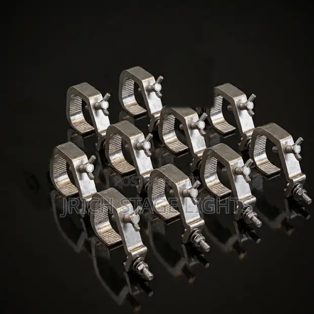 Heavy Duty Stage Light Clamps - Pack of 10 - 1