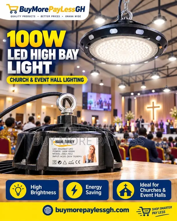 100W UFO LED High Bay Light - Haani-Turkey - 1