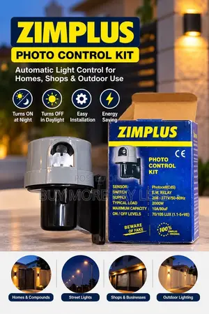 Zimplus Photo Control Kit - Dusk-to-Dawn Sensor