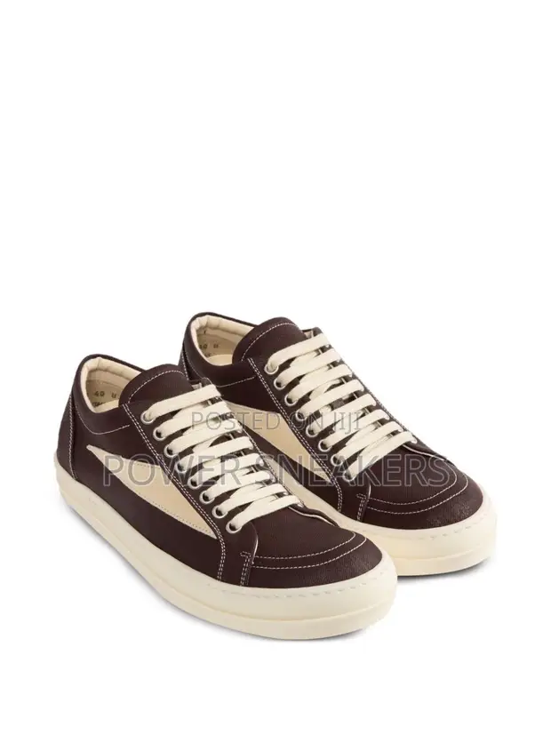Rick Owens Vintage Brown Sneakers - 1