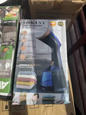 Handheld Multi-Functional Garment & Hair Steamer