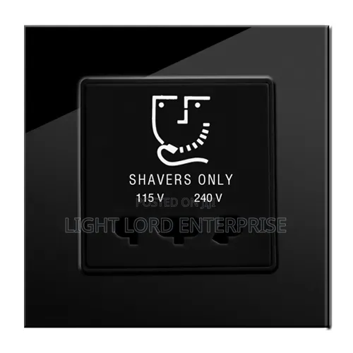115V/220V Shaver Socket - UK Series - 1