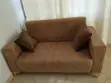 Brown Living Room Couch Sofa - 1