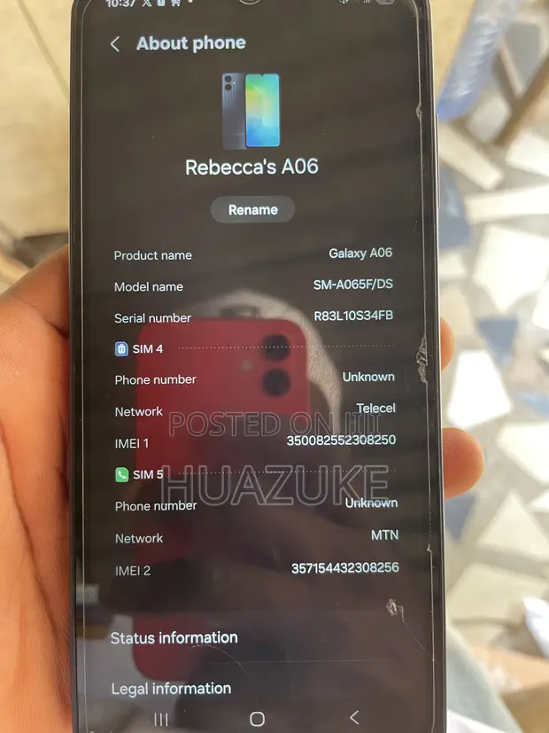 Samsung Galaxy A06 64GB Blue - 1