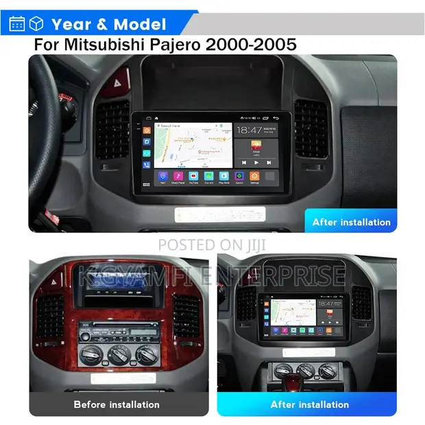 Android Car Stereo for Mitsubishi Pajero (2004-2005) - 1