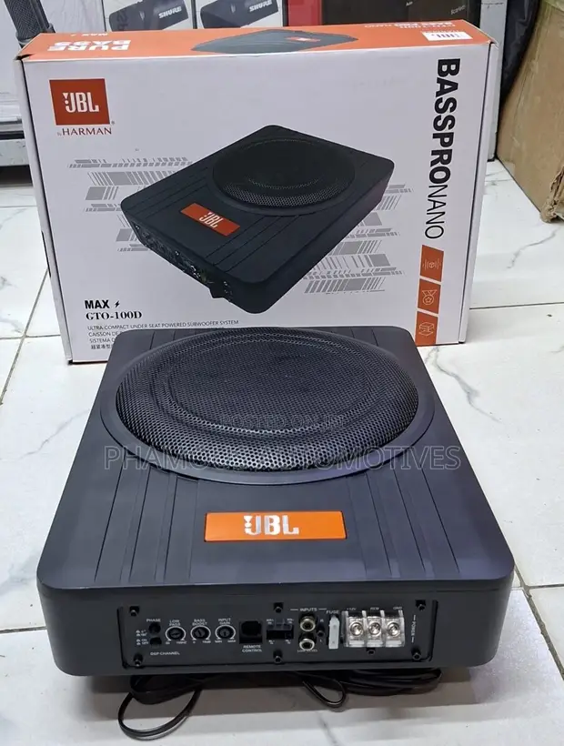 JBL BassPro Under-Seat Subwoofer - 1