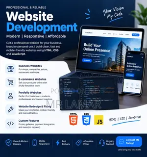 Professional Website Development - Business & E-Commerce