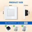 86mm x 86mm Intermediate Switch - 1