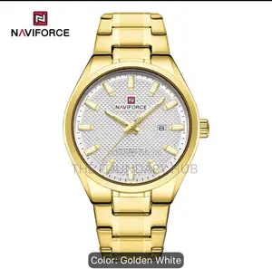 Naviforce Gold Watch - Brand New