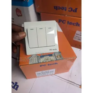 PC Tech 3-Gang Light Switch Cover