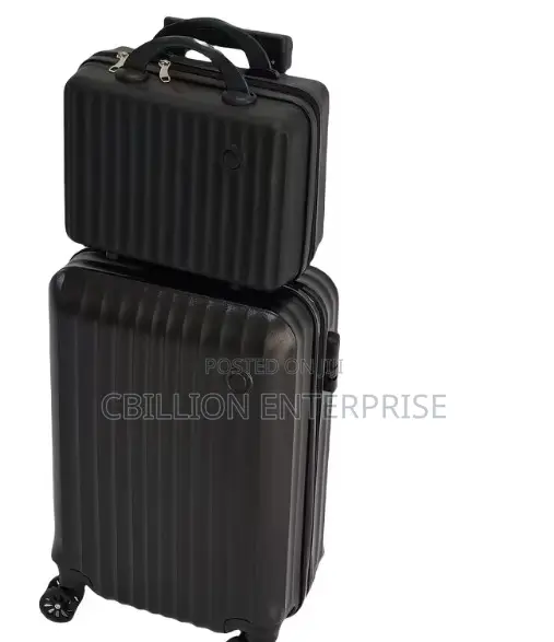 2pcs Suitcase Set: 14" & 20" PC Hard Shell - 1