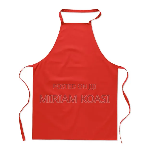 Red Kitchen Apron - 1