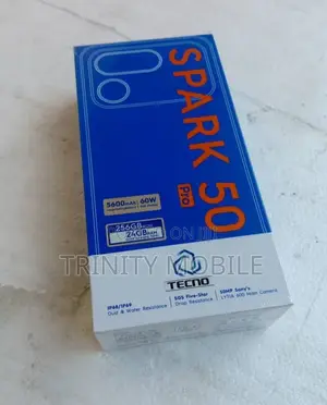 New Tecno Spark 50 Pro 256GB Blue