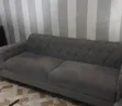 Royal Comfort Gray Sofa Chairs - 1