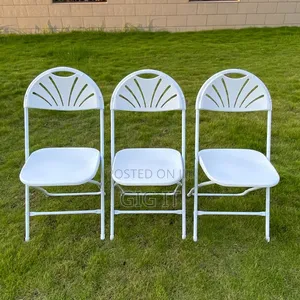 Foldable Funback Chairs (White)