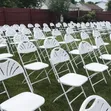 Foldable Funback Chairs (White) - 2