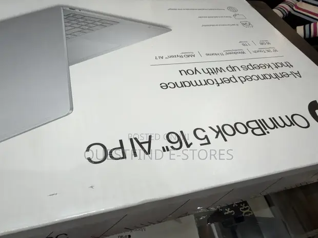 New HP OmniBook 5 Laptop 16" 16GB RAM AMD Ryzen 7 1TB SSD - 1