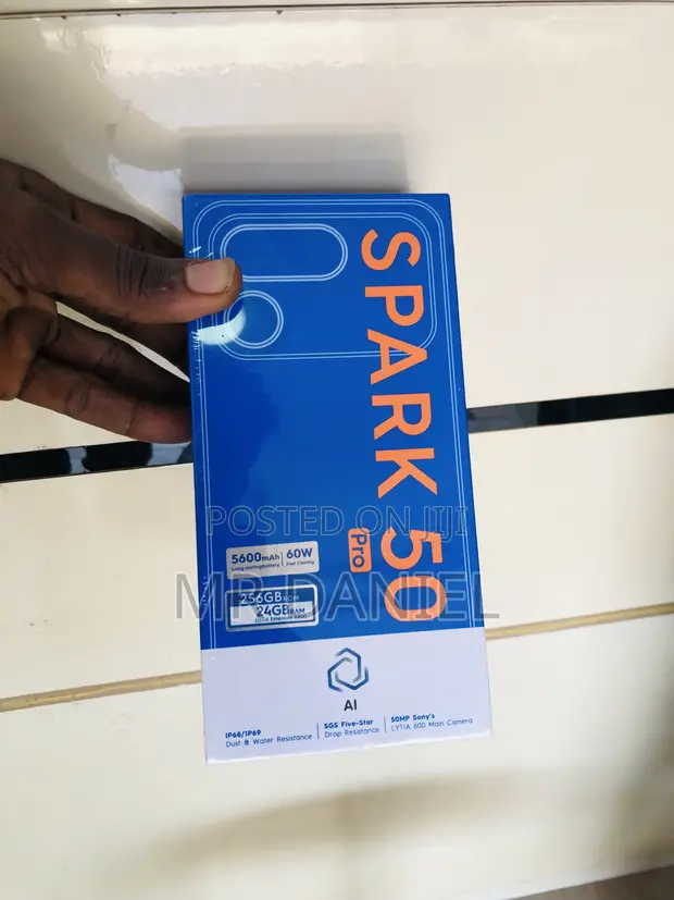 New Tecno Spark 50 Pro 256GB Orange - 1