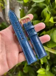 Genuine Full Grain Leather Watch Strap - 20, 22, 24mm - 2
