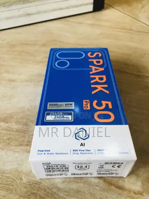 New Tecno Spark 50 Pro 256GB Blue