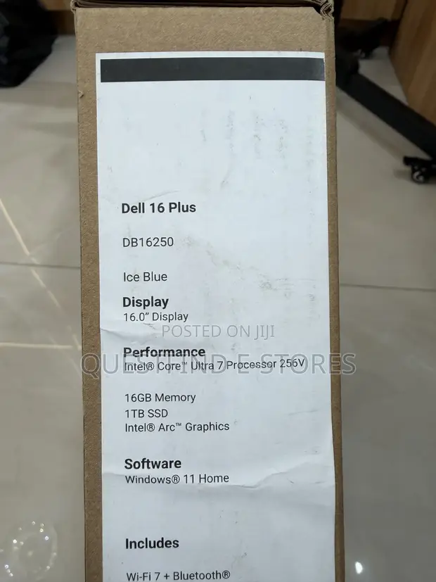 Dell Plus 16 Laptop - Core Ultra 7, 16GB RAM, 1TB SSD - 1