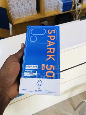 New Tecno Spark 50 Pro 256GB Black