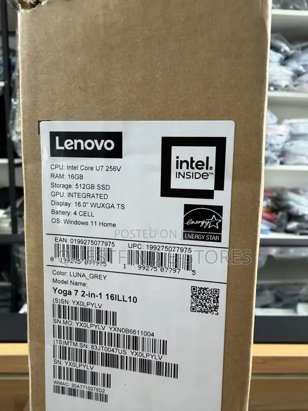 New Lenovo Yoga 7 16" Convertible Laptop - 1