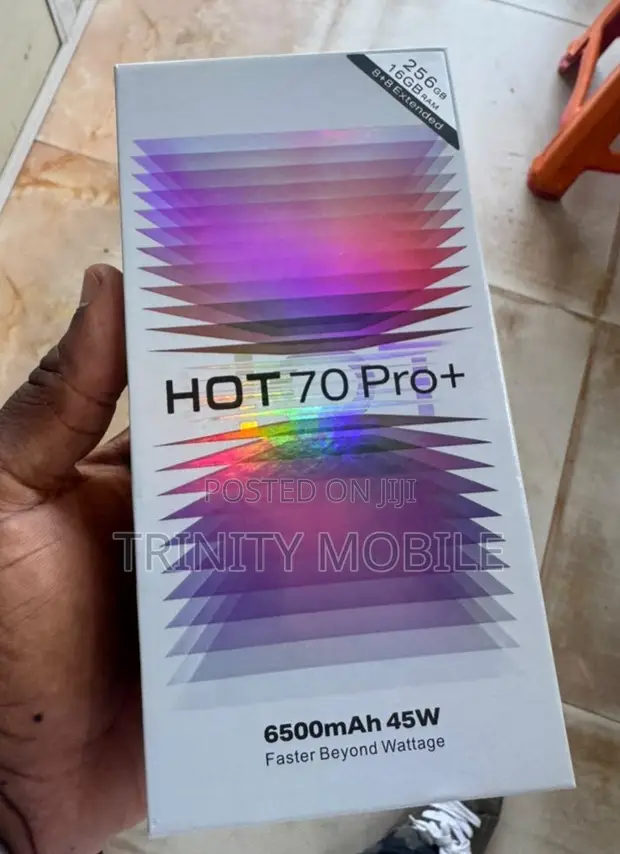 New Infinix Hot 70 Pro 5G+ 256GB Blue - 1