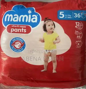 Mamia Ultra Fit Nappy Pants - Size 5