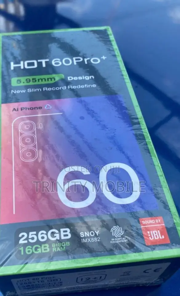 New Infinix Hot 60 Pro+ 256GB Blue - 1