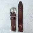 Genuine Vintage Style Coffee Strap (20, 22, 24mm) - 4