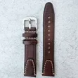Genuine Vintage Style Coffee Strap (20, 22, 24mm) - 5