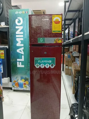Flamino Double Door Refrigerator - Brand New