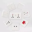 1, 2, 3 Gang Double Universal Socket with Individual Switches - 2