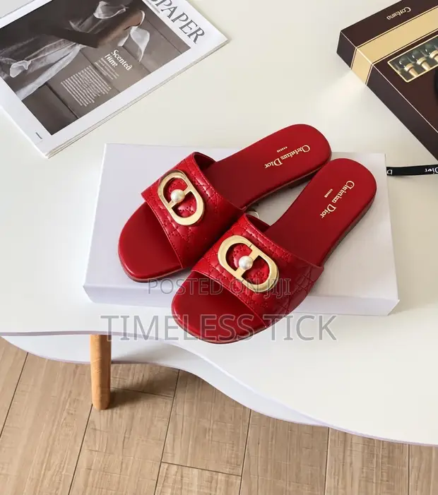 Christian Dior Ladies Slippers - 1
