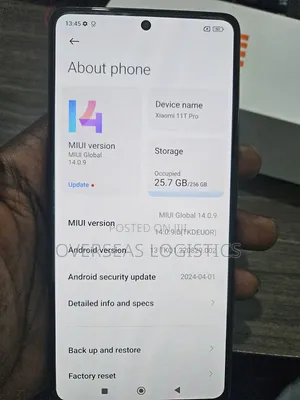 New Xiaomi 11T Pro 256GB Gray