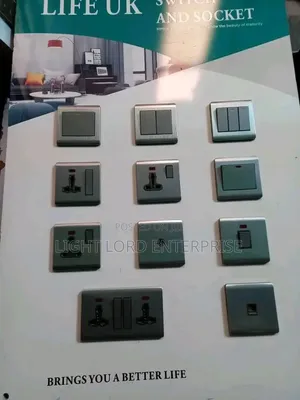 CJ Teck Socket and Switches - 30 Year Warranty