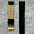 Genuine Handmade Leather Watch Straps - Black (Sizes 20, 22, 24) - 2
