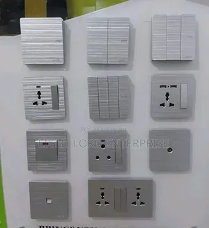 SPE Sliver Aluminum Socket and Switches