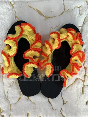 Crochet Slippers - Handmade Wool