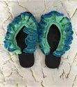 Crochet Slippers - Handmade Wool - 2