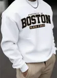 Touphy Men's Casual Long Sleeve Sweatshirt - 1