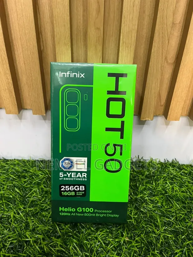 New Infinix Hot 50 256GB Black - 1