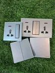 Davis UK Silver Body Socket and Switches - 2