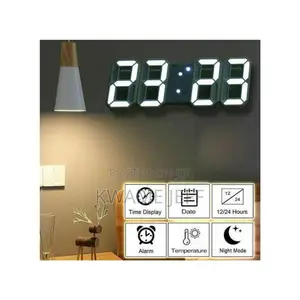LED Digital Clock with Alarm & Temperature