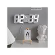 LED Digital Clock with Alarm & Temperature - 3