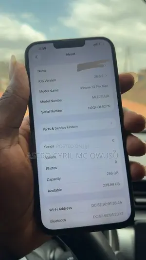 Apple iPhone 13 Pro Max 256GB Black