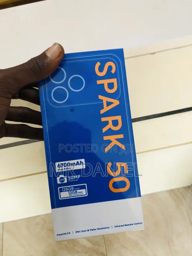 New Tecno Spark 50 128GB Orange - 1