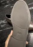 Zara Men's Brown Leather Oxfords - Size 41 - 1